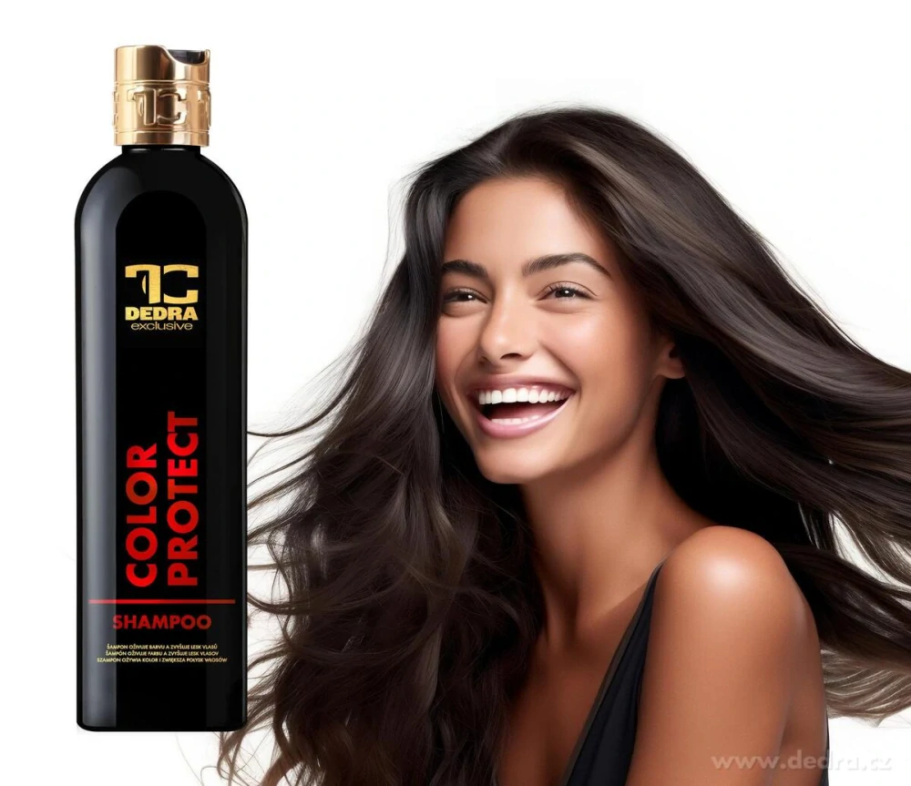 DEDRA Šampón pro barvené vlasy, COLOR PROTECT, 320 ml