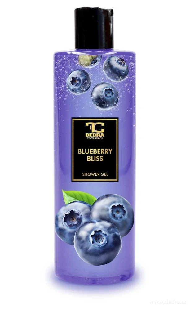 Dedra Přírodní šetrný sprchový gel s glycerinem BLUEBERRY BLISS, 420 ml