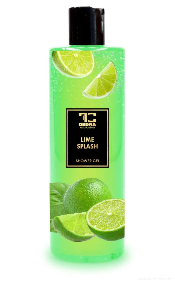 Dedra Přírodní šetrný sprchový gel s glycerinem LIME SPLASH, 420 ml