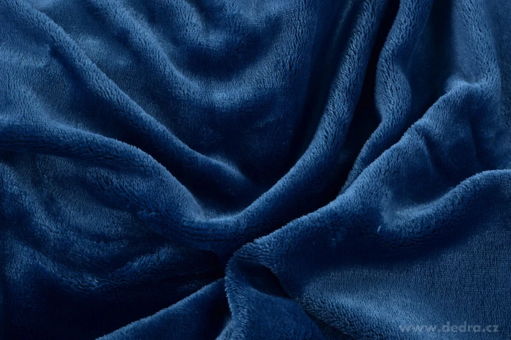 ROYAL LAGOON VELVET luxusní přikrývka, dvouvrstvá, 150 x 200 cm, petrolejová