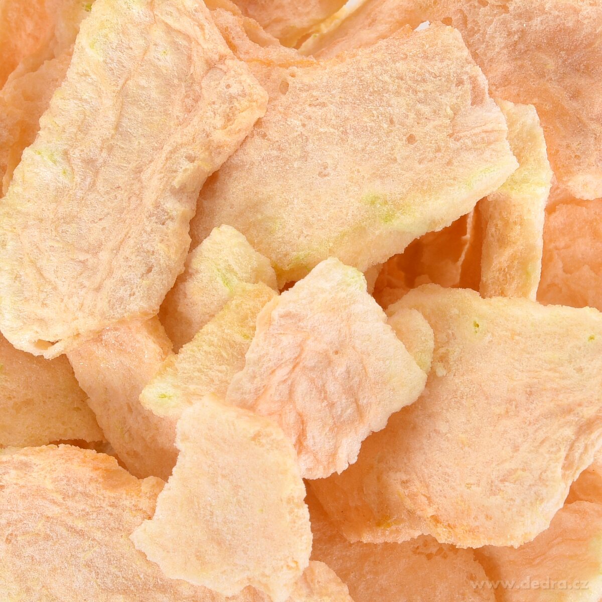 DEDRA ŠŤAVNATÝ MELOUN CANTALOUPE - lyofilizované plátky, ovoce sušené mrazem, 50 g