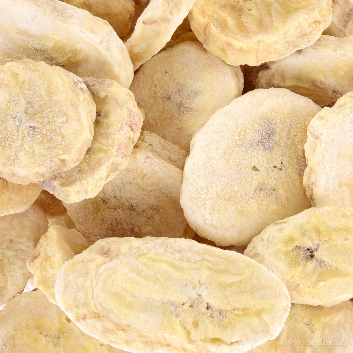 DEDRA KŘUPAVÉ BANÁNY - lyofilizované plátky, ovoce sušené mrazem, 50 g