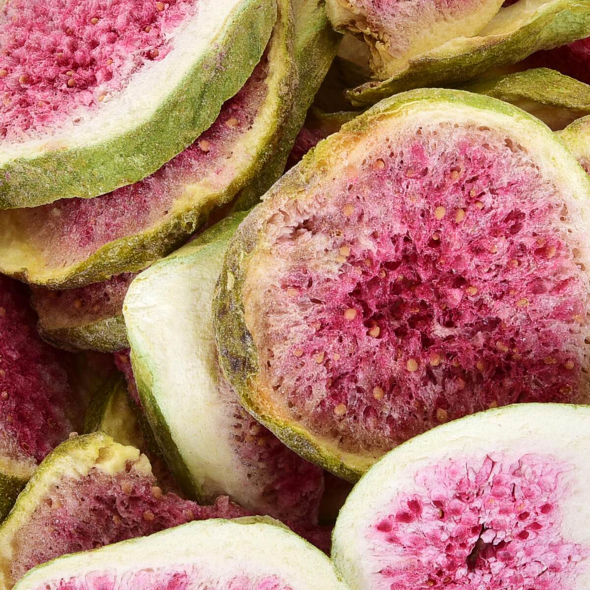 DEDRA VELKÉ KŘUPAVÉ FÍKY - lyofilizované plátky, ovoce sušené mrazem, 50 g