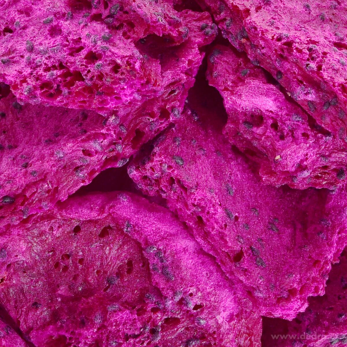 DEDRA EXOTICKÁ PITAYA - lyofilizované plátky, ovoce sušené mrazem, 50 g