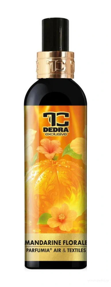 DEDRA Osvěžovač vzduchu a textilií MANDARINE FLORALE, 200 ml