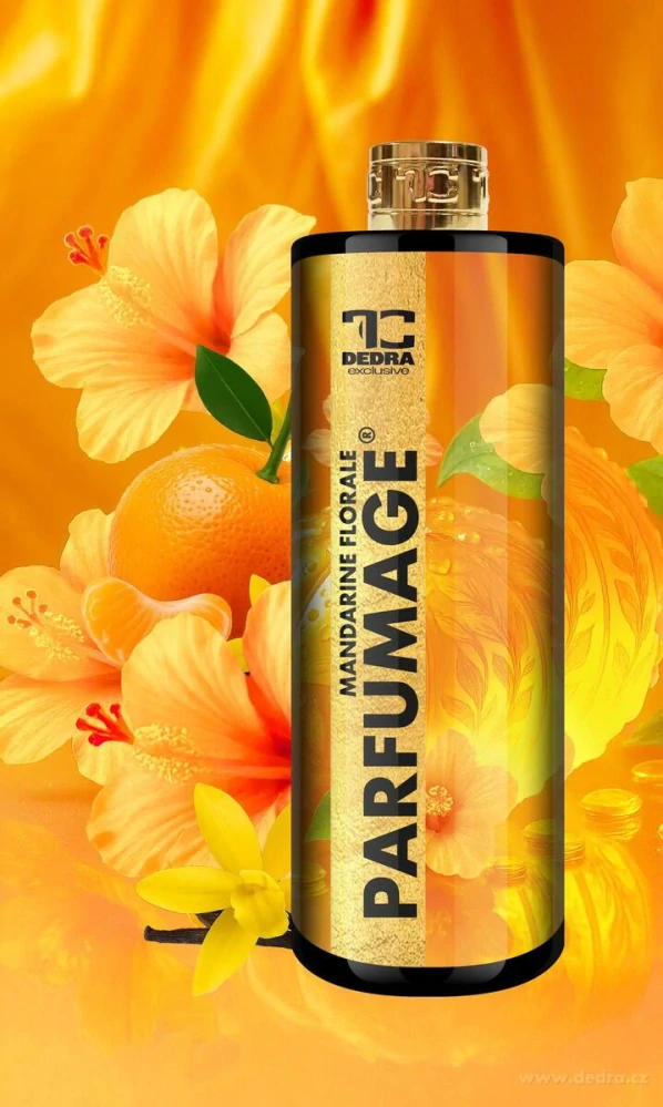 DEDRA Parfém na praní a úklid PARFUMAGE® MANDARINE FLORALE, 500 ml