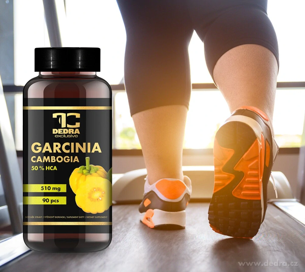 DEDRA GARCINIA CAMBOGIA 510 mg 50 % HCA, 90 kapslí