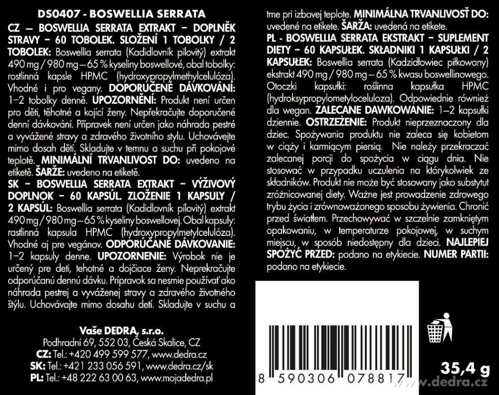 Dárková sada PRO AKTIVNÍ ŽIVOT – KLOUBY & KOSTI
