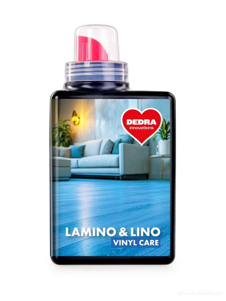 DEDRA LAMINO & LINO VINYL CARE  500 ml, 25 mytí