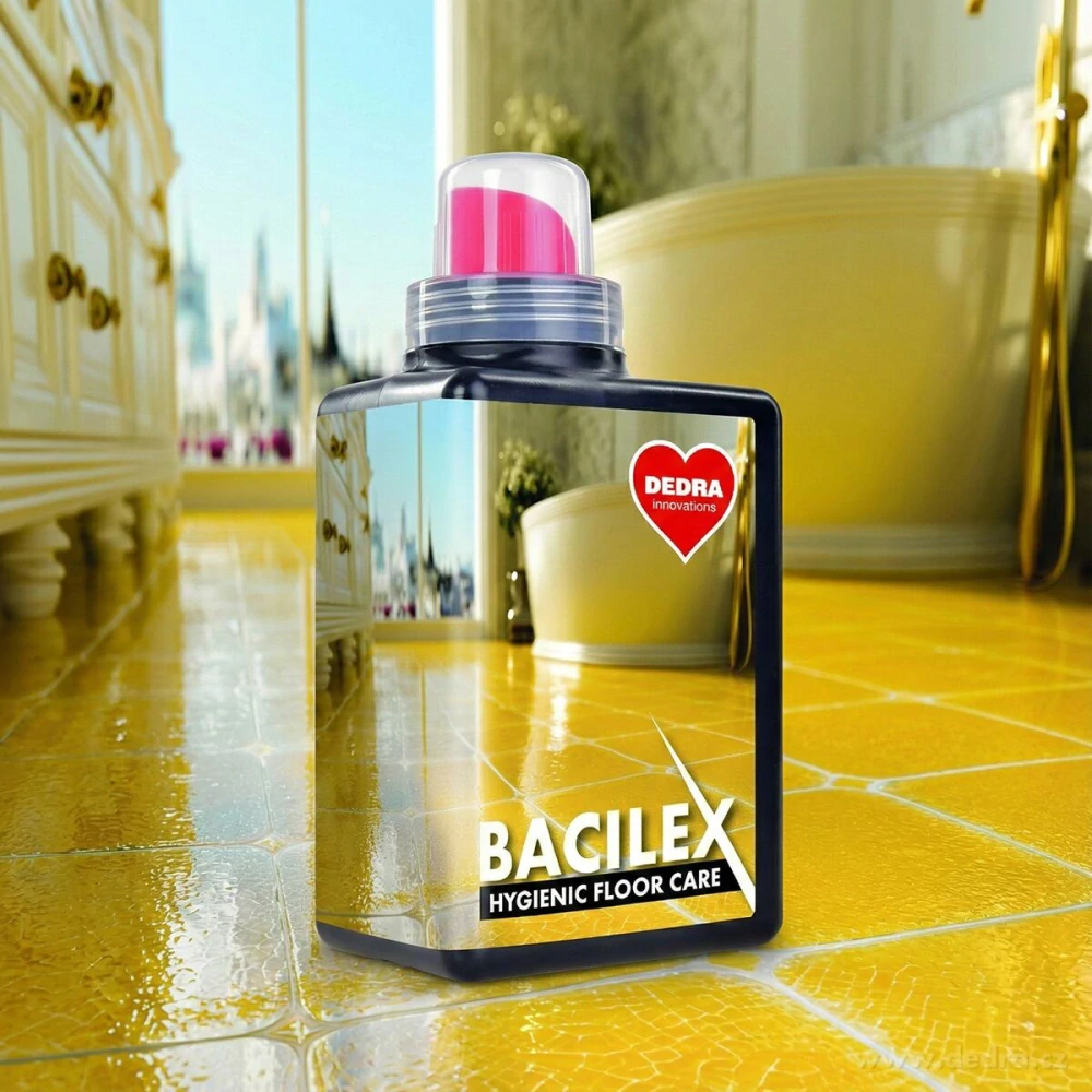 DEDRA BACILEX HYGIENIC FLOOR CARE, 500 ml, 25 mytína podlahy 
