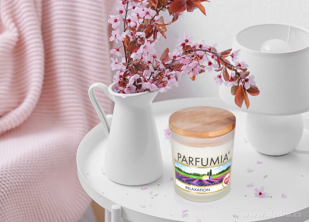 Sójová vonná EKO svíce PARFUMIA®  vůně  RELAXATION 250 ml