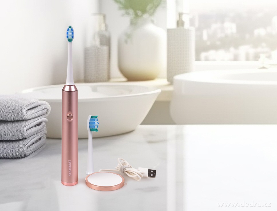 Sonický zubní kartáček SONISSIMO® NEO, metalic pink