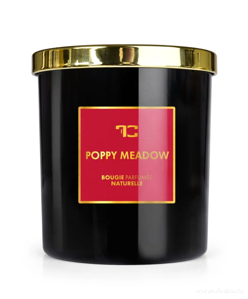 DEDRA Sójová vonná EKO svíce PARFUMIA®, POPPY MEADOW, 250 ml