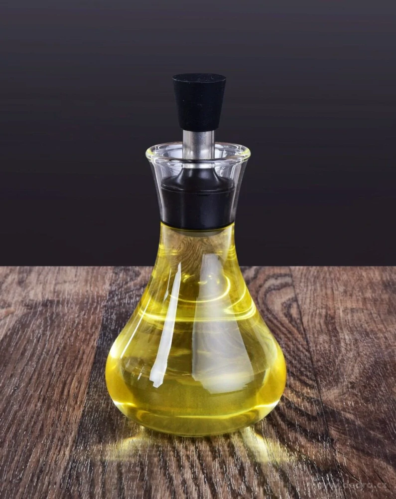 KARAFA na olej/ocet/dresing, z borosilikátového skla 300ml