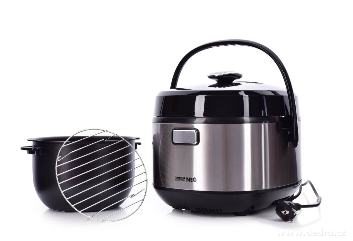 DEDRA COMBIVAR® INDUCTION NEO multifunkční tlakový hrnec