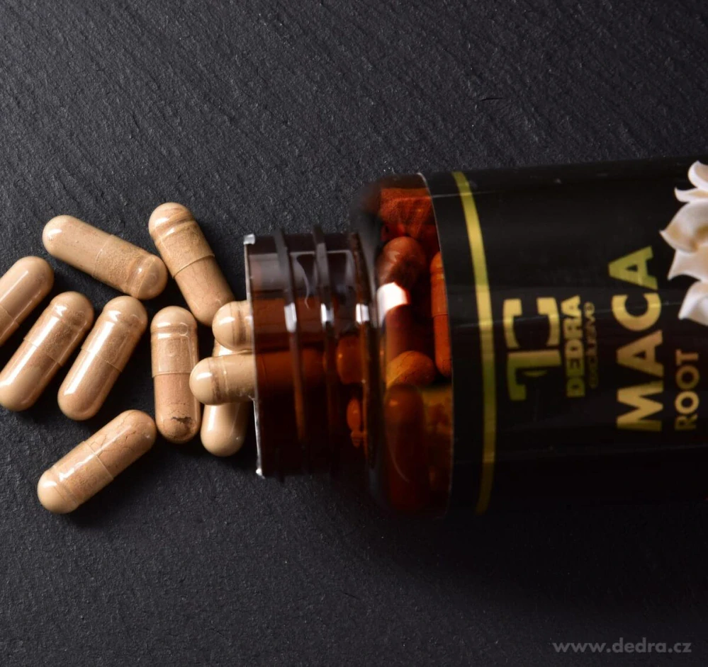 DEDRA MACA ROOT EXTRACT 10:1, 520 mg 90 kapslí
