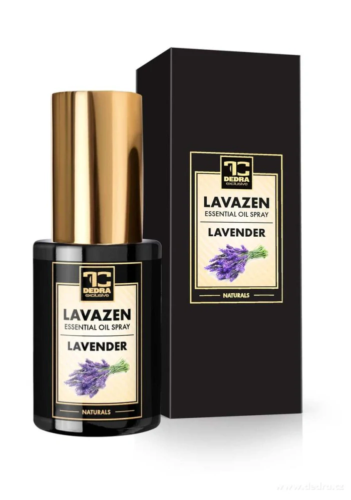 DEDRA LAVAZEN přírodní sprej s eukalyptem, levandule & eukalyptu 30 ml