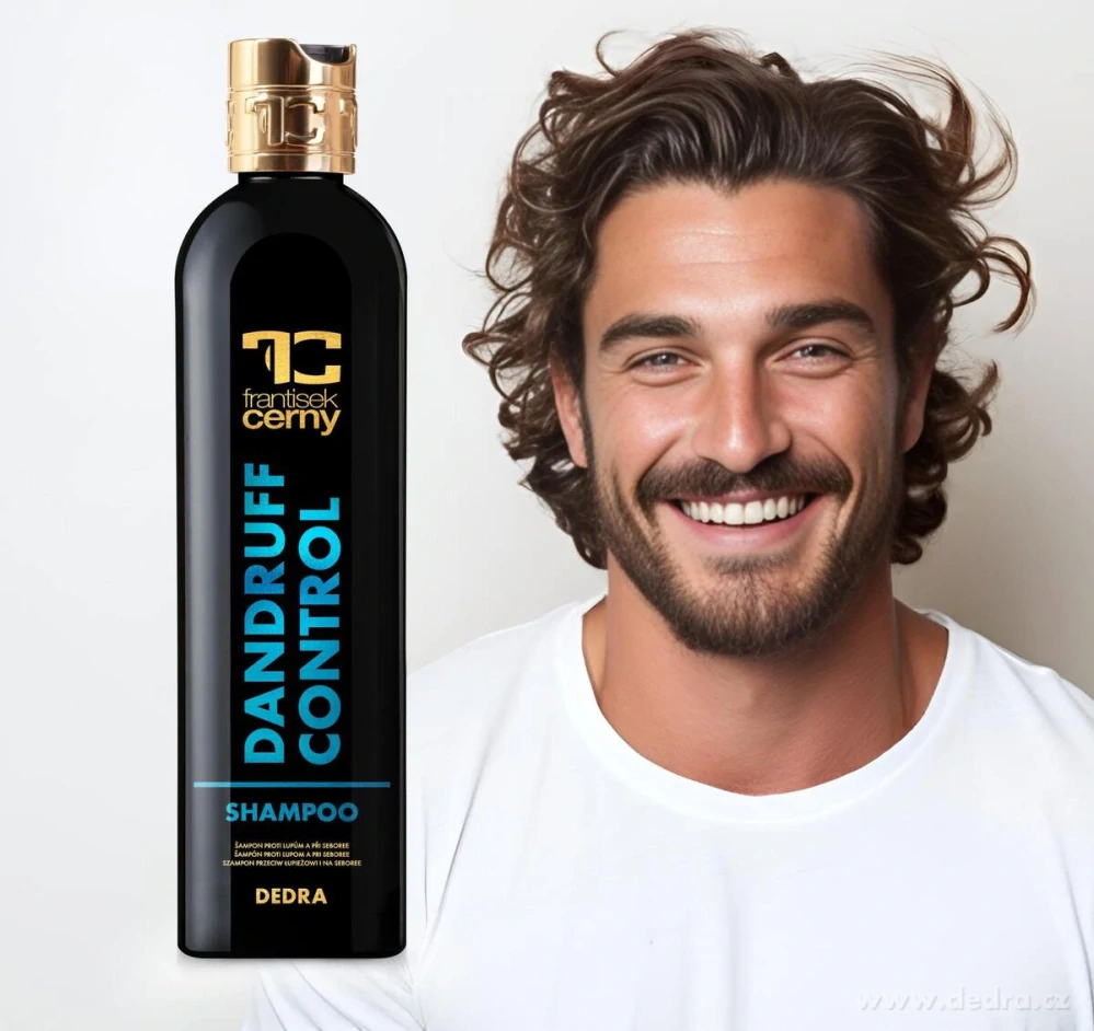 DEDRA Vlasový šampón proti lupům a při seboree, DANDRUFF CONTROL, 320 ml