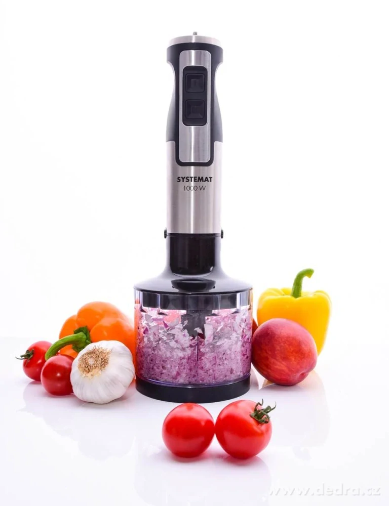  POWER BLENDER 4v1, ultra-silný, tyčový mixér 1000W 
