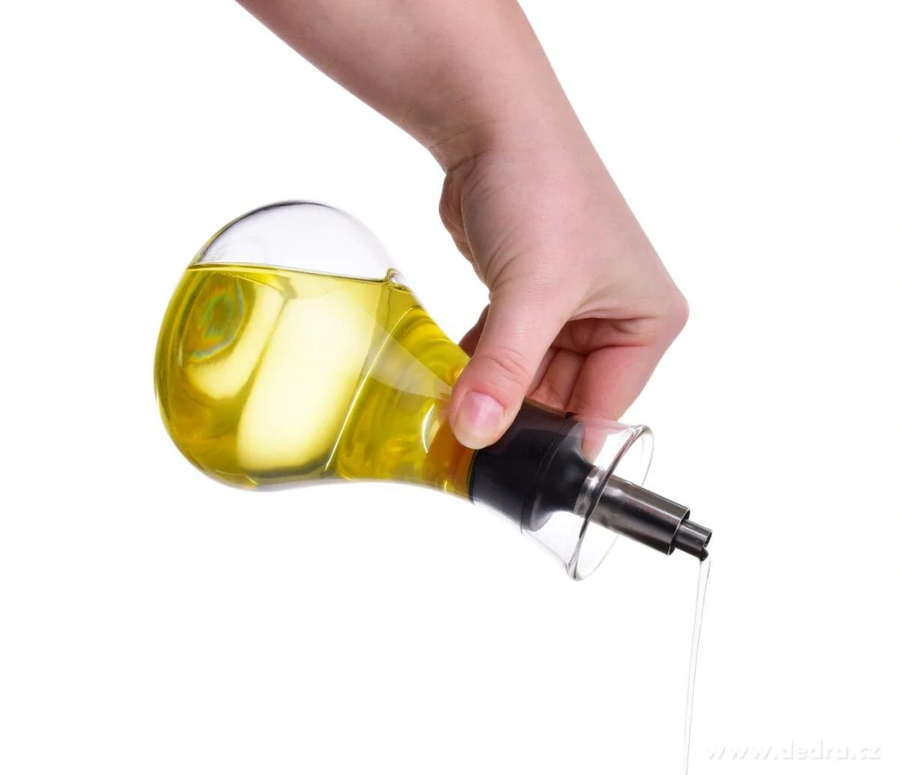 KARAFA na olej/ocet/dresing, z borosilikátového skla 300ml