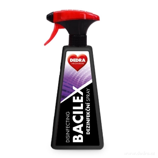 DEDRA Certifikovaný dezinfekční spray, BACILEX®, 500 ml