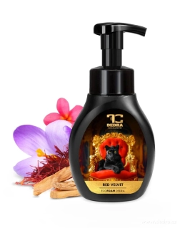 DEDRA Pěnové mýdlo na ruce i tělo RED VELVET 300 ml