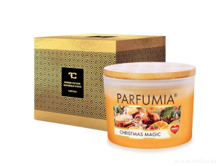 INTENSE 2 KNOTY sójová vonná EKO svíce PARFUMIA® vánoční CHRISTMAS MAGIC 400 ml
