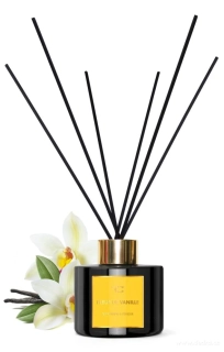 DEDRA Tyčinkový bytový parfém, FLEUR DE VANILLE, 200 ml