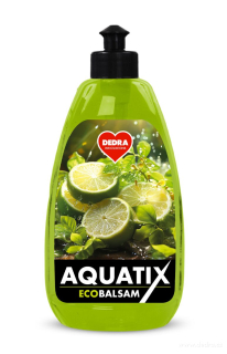 DEDRA Rostlinný koncentrát na nádobí, BERGAMOT & LEMON, ECOultra AQUATIX® , 500 ml