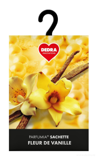 DEDRA Vonný sáček - sašetka, FLEUR DE VANILLE, PARFUMIA®, 8 g