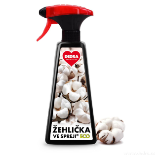 DEDRA ECO žehlička ve spreji® WHITE COTTON  500 ml