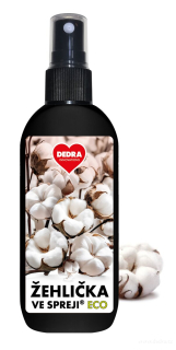 DEDRA ECO žehlička ve spreji® WHITE COTTON 100 ml