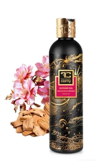 DEDRA Přírodní sprchový gel s glycerinem a Aloe vera, MAGNOLIA WOOD, 320 ml