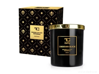 DEDRA Sójová vonná EKO svíce PARFUMIA®, OBSIDIAN BLACK 250 ml