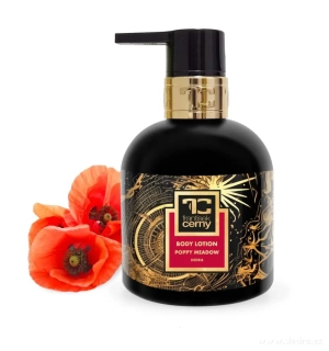 DEDRA Přírodní zvláčňující tělové mléko , POPPY MEADOW, 320 ml