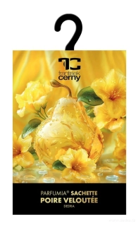DEDRA Vonný sáček - sašetka, SAMETOVÁ HRUŠKA, PARFUMIA®, 8 g