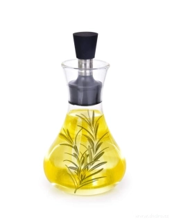 KARAFA na olej/ocet/dresing, z borosilikátového skla 300ml
