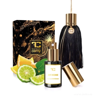 DEDRA POMPON luxusní vonný střapec s bytovým parfémem MY HOME 30 ml