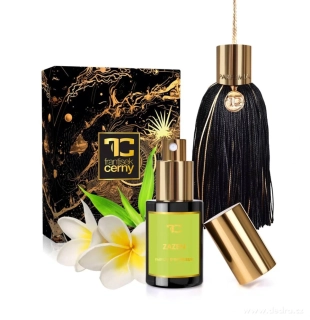 DEDRA POMPON luxusní vonný střapec s bytovým parfémem ZAZEN, 30 ml