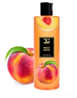 Dedra Přírodní šetrný sprchový gel s glycerinem PEACH VELVET, 420 ml