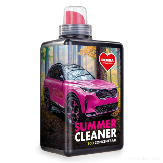 DEDRA Parfemovaný letní přípravek do ostřikovačů SUMMER CLEANER ECO CONCENTRATE, 1 000 ml