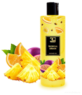 Dedra Přírodní šetrný sprchový gel s glycerinem TROPICAL DREAM, 420 ml