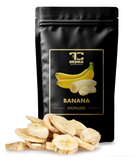 DEDRA KŘUPAVÉ BANÁNY - lyofilizované plátky, ovoce sušené mrazem, 50 g