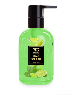 DEDRA Přírodní šetrné tekuté mýdlo s glycerinem LIME SPLASH 310 ml