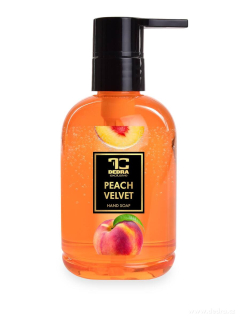 DEDRA Přírodní šetrné tekuté mýdlo s glycerinem PEACH VELVET 310 ml