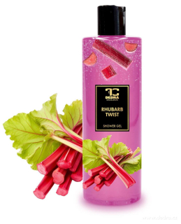 Dedra Přírodní šetrný sprchový gel s glycerinem RHUBARB TWIST 420 ml