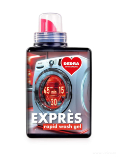 DEDRA EXPRÈS gel na praní na expresní programy 525 ml=15 praní