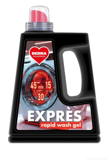 DEDRA EXPRÈS gel na praní na expresní programy 1540 ml=44 praní