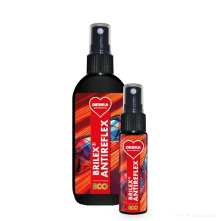 DEDRA ANTIREFLEX BRILEX®  2 ks spreje  na brýle s antireflexní úpravou & UV filtrem,100+30 ml