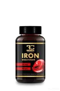 DEDRA ŽELEZO BISGLYCINÁT 14 mg  proti únavě a pro zdravou krvetvorbu, 90 kapslí